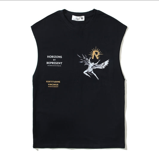 Sleeveless t-shirt Horizons Represent