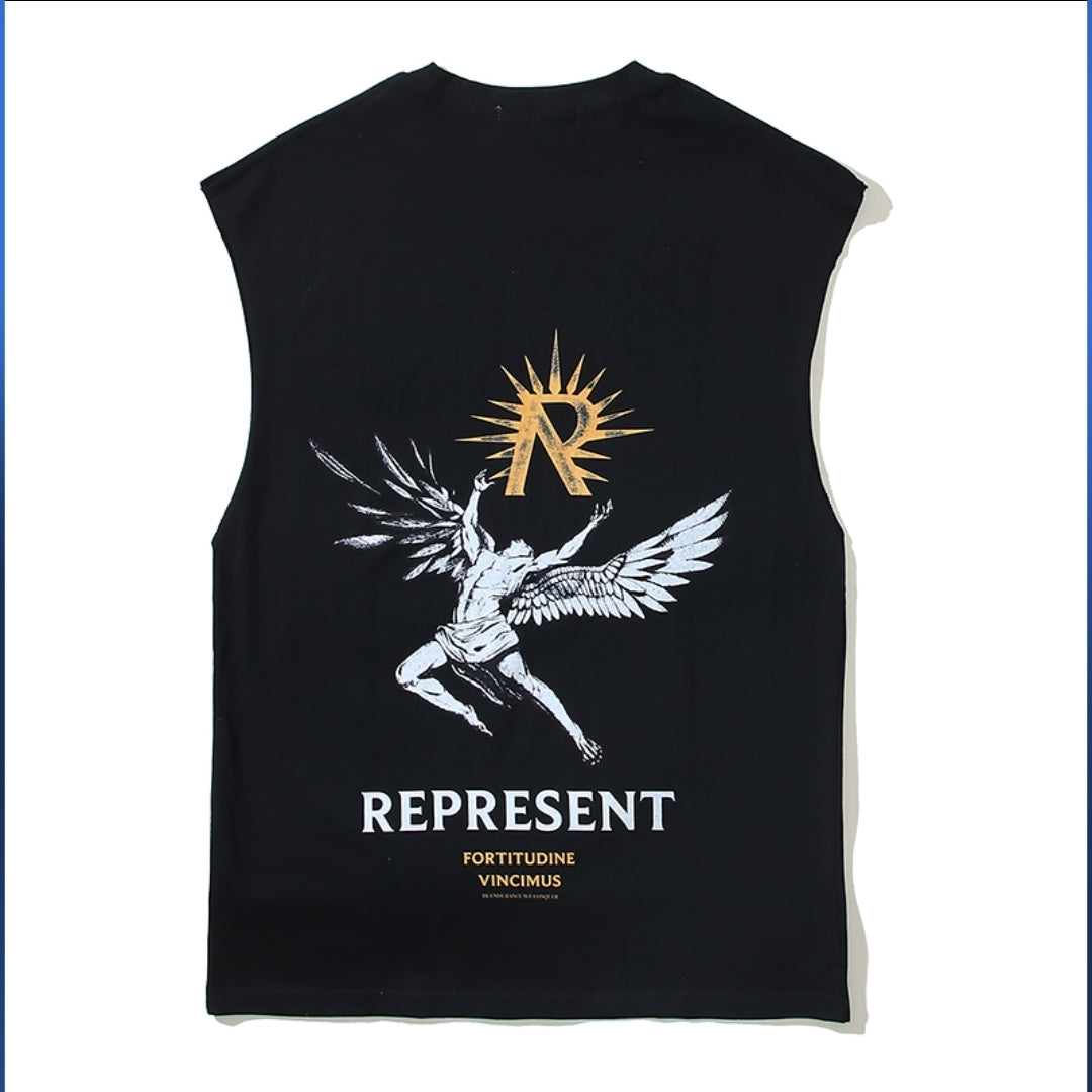 Sleeveless t-shirt Horizons Represent