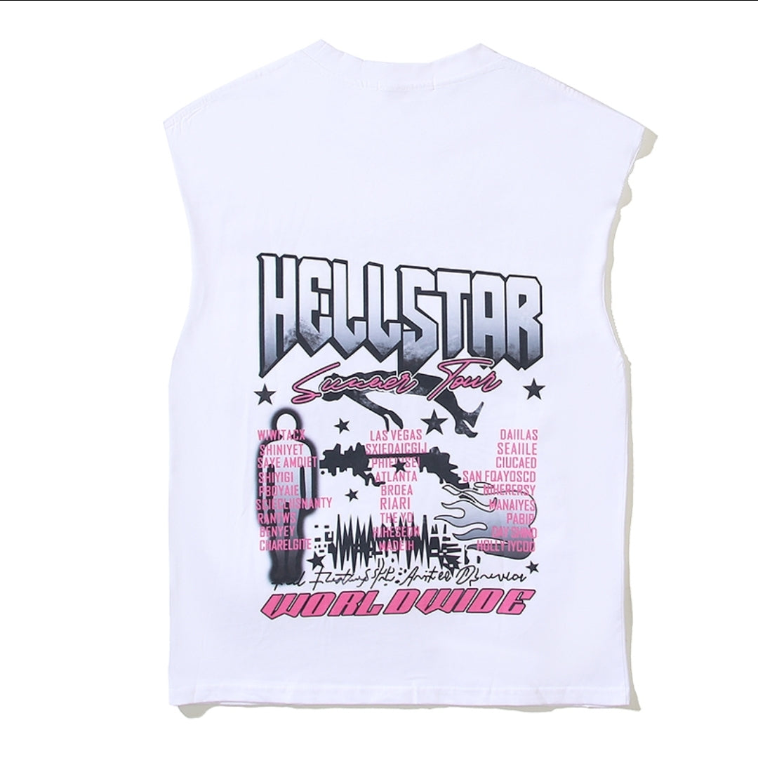 Sleeveless t-shirt Hellstar