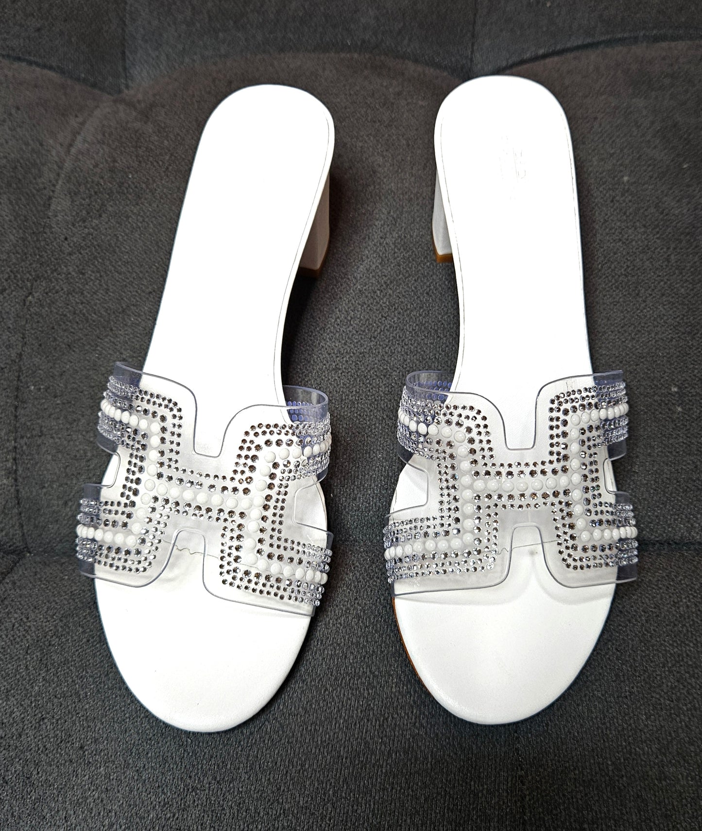 Zapatos de tacon bajo Hermes