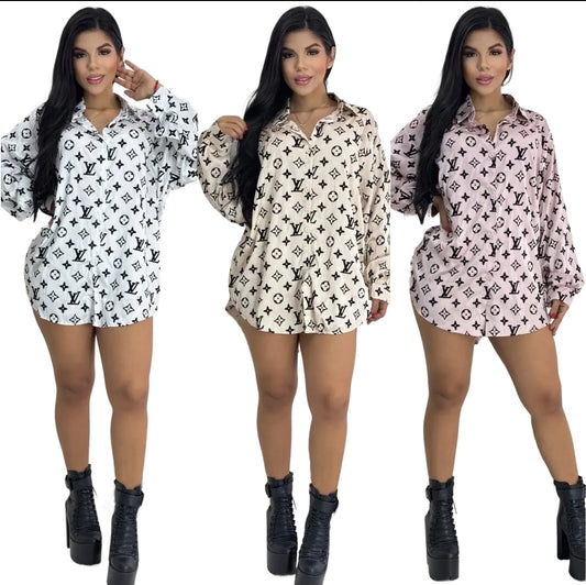 Vestido Casual manga larga Louis Vuitton
