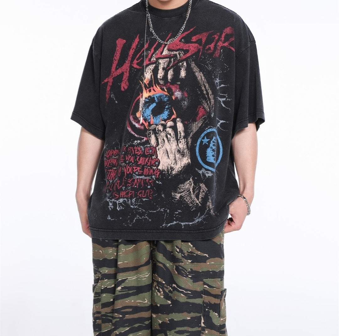 T-shirt Hellstar
