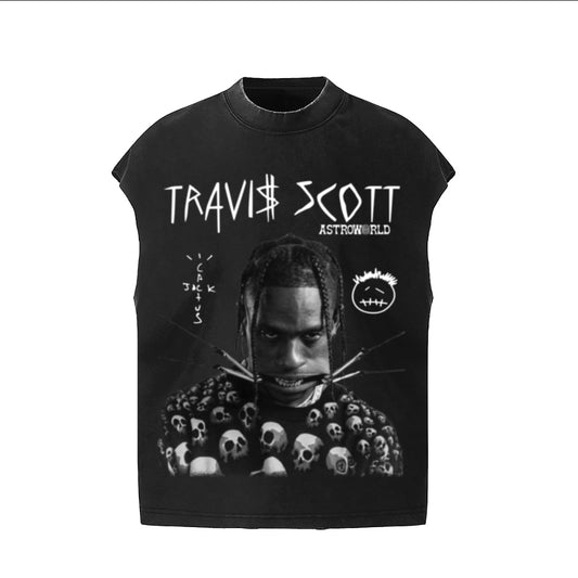 Sleeveless t-shirt Travis Scott