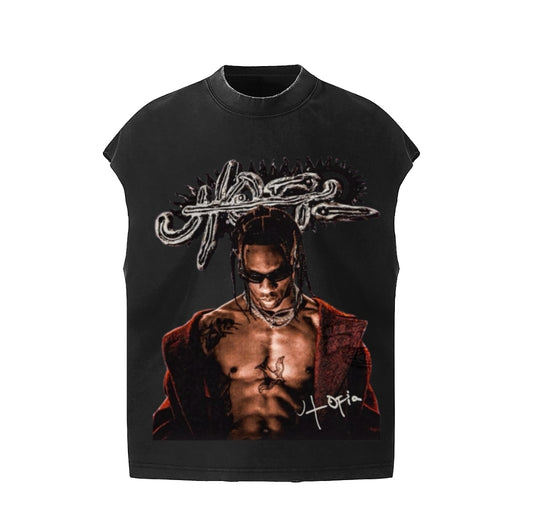 Sleeveless t-shirt Travis Scott