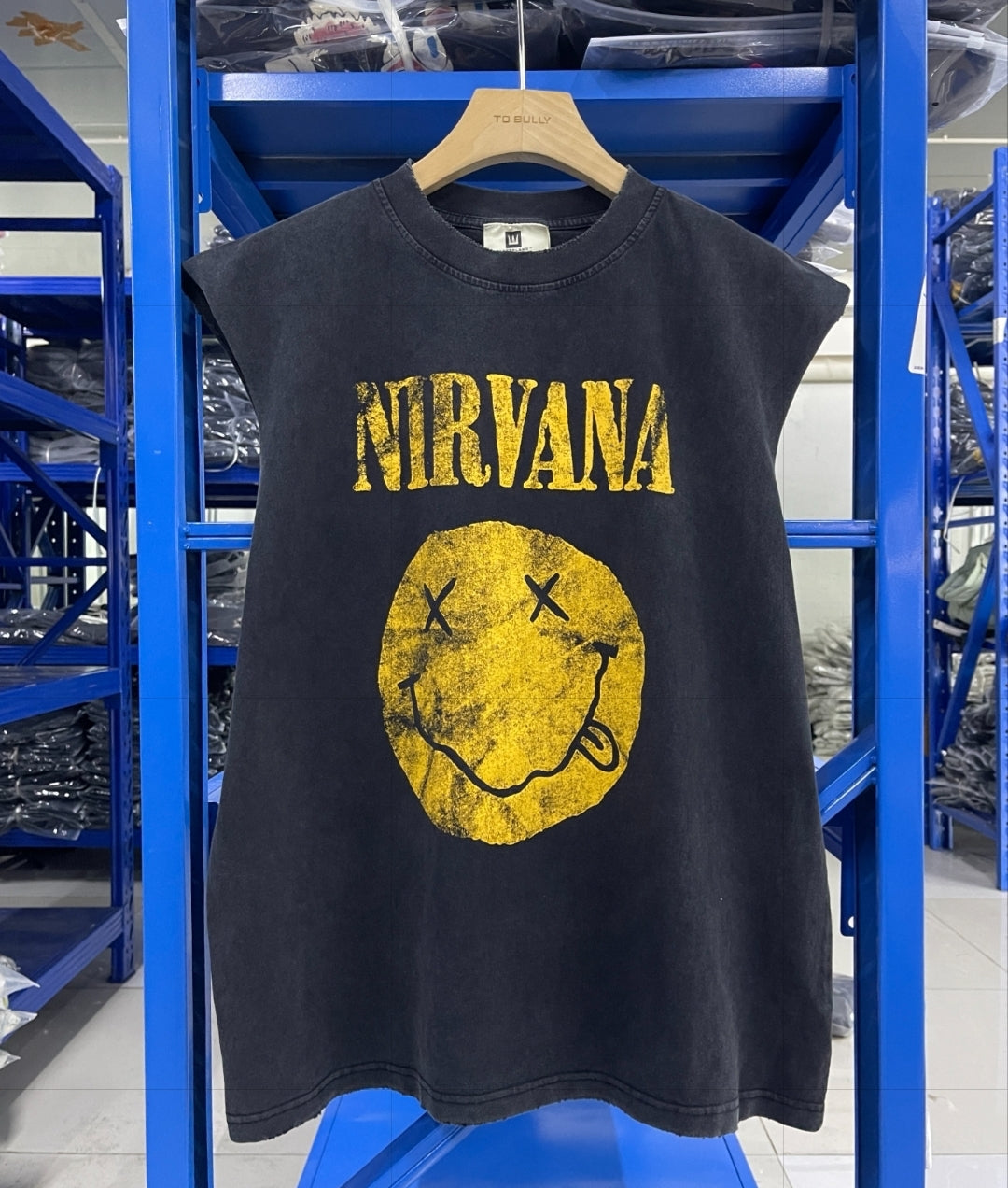 Sleeveless t-shirt Nirvana